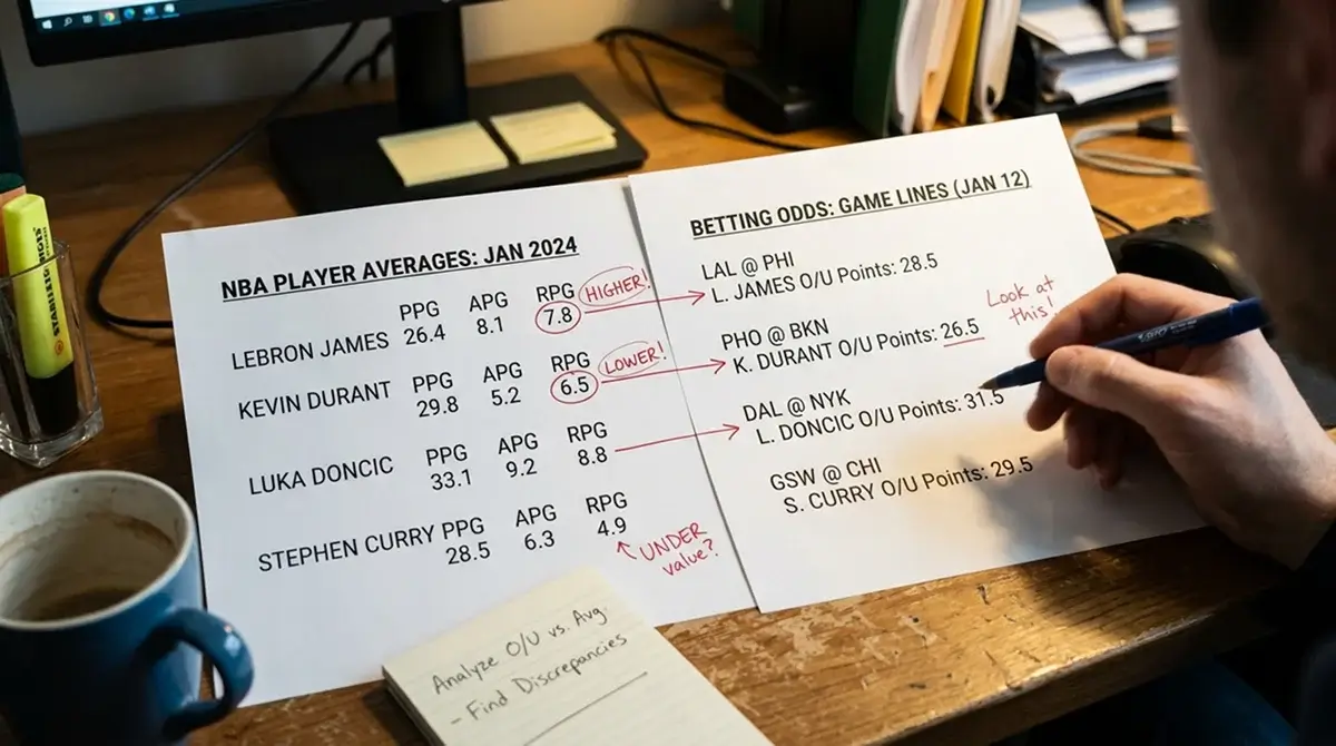 Einfluss des Average auf Darts-Wettentscheidungen
