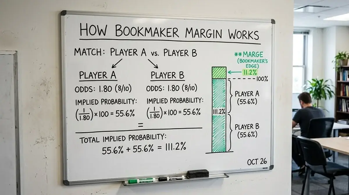 Definition und Berechnung der Buchmacher-Marge