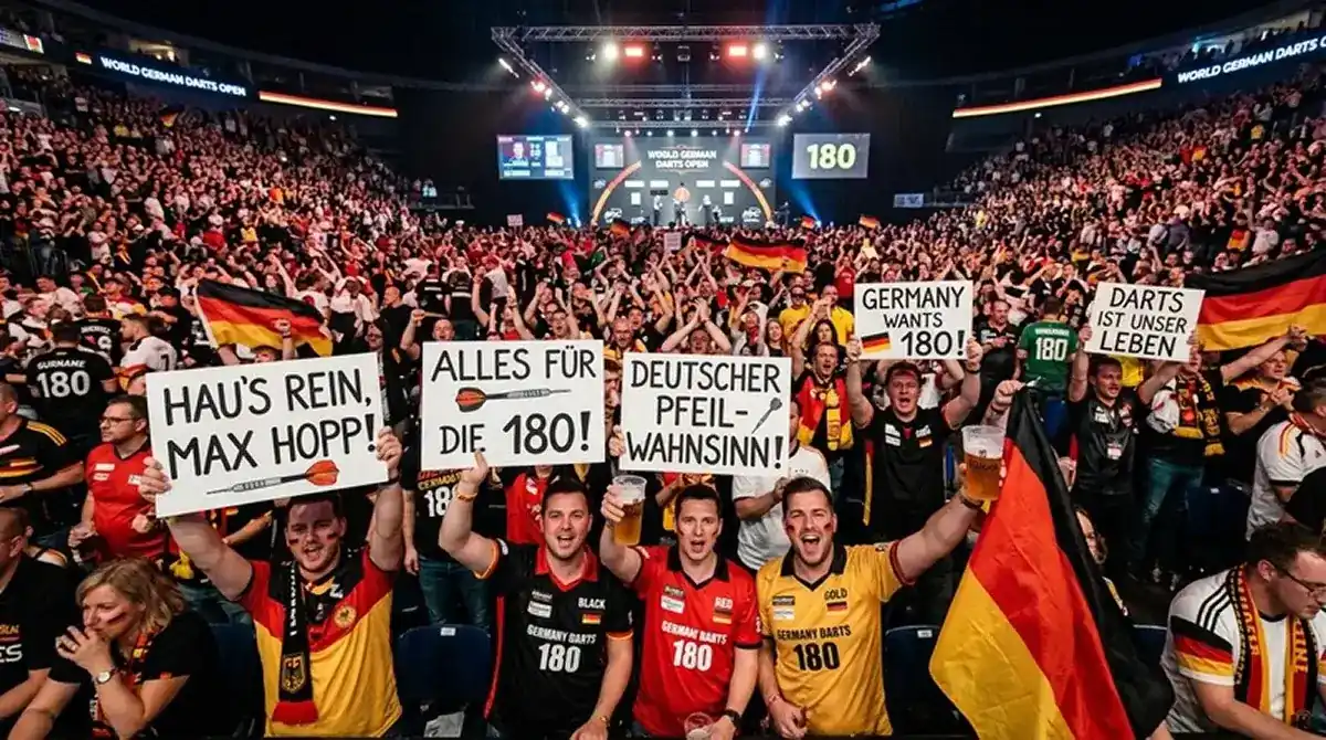 Darts-Boom in Deutschland mit steigenden Zuschauerzahlen