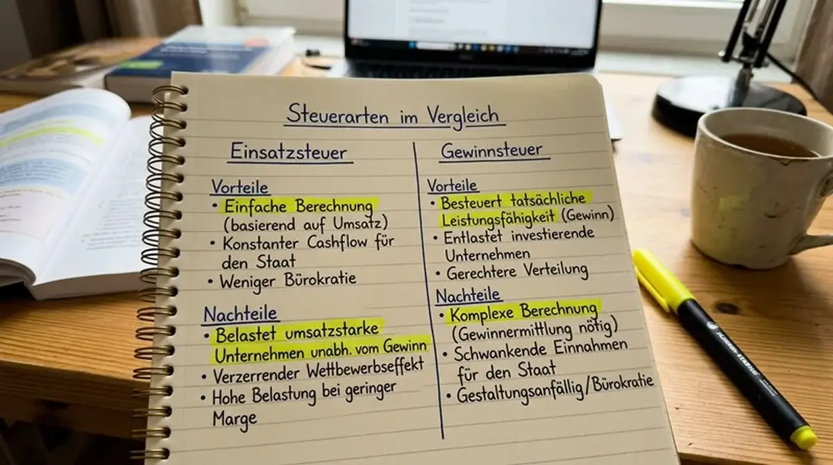 Vergleich von Einsatzsteuer und Gewinnsteuer bei Wettanbietern
