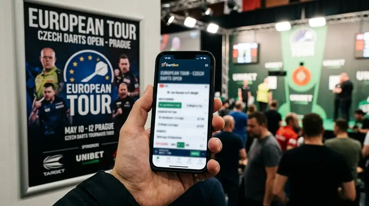 Wettmärkte bei European-Tour-Events im Darts