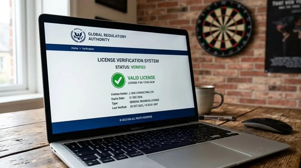 GGL-Lizenz-Prüfung für legale Darts-Wettanbieter