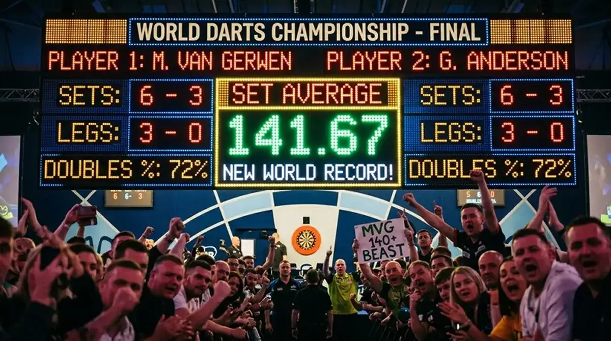 Luke Littlers WM-Set-Average-Rekord von 140.91