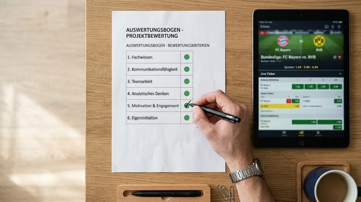 Bewertungskriterien für Darts-Wettanbieter im Vergleich
