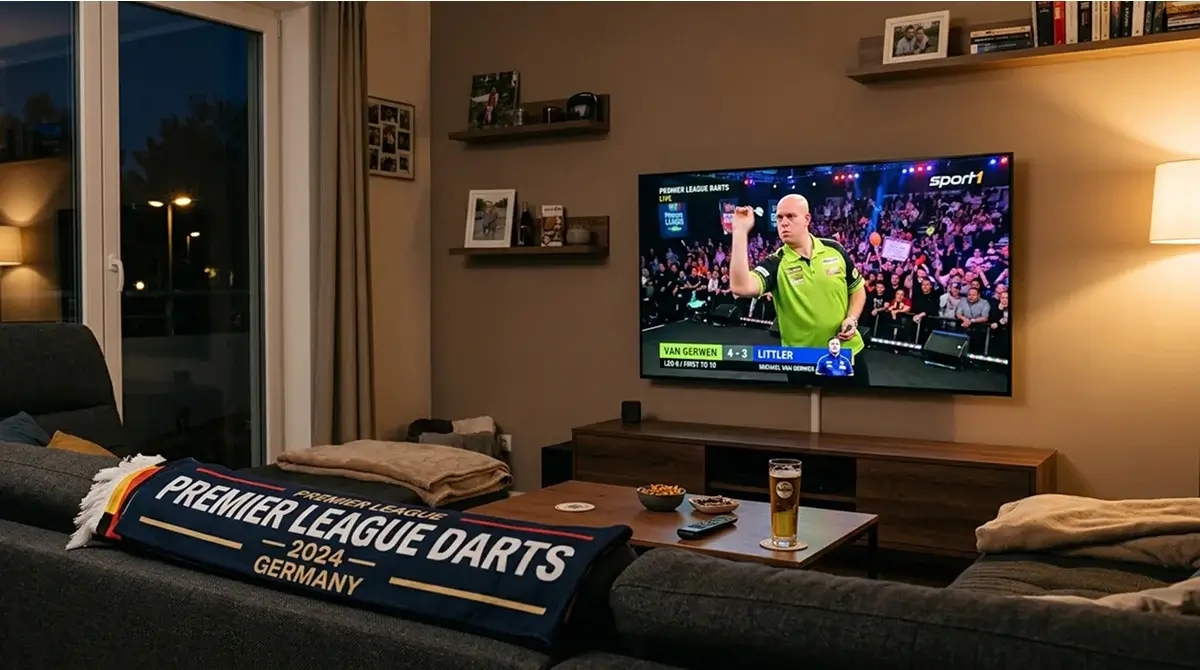 Sport1 Zukunft mit 69 Darts-Tagen nach dem Rechtewechsel