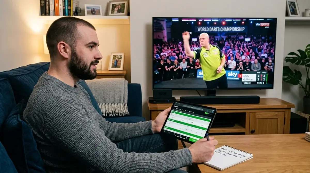 TV-Zugang als Vorteil für Darts-Livewetten
