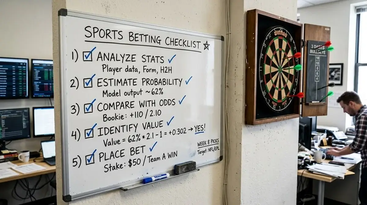 Value Betting Schritt für Schritt in der Darts-Praxis