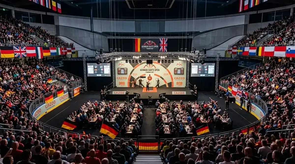 World Cup of Darts in der Eissporthalle Frankfurt 2026